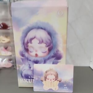 SKULLPANDA Collectible Toy - Purple